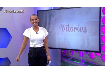 Jornalista do Globo Esporte com câncer de mama apresenta programa sem peruca