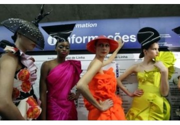 Metrô vira passarela e abre 36ª edição da São Paulo Fashion Week