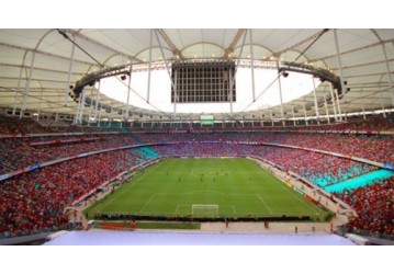 A nova Arena de alegria e  orgulho do futebol da Bahia