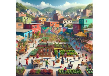 Projetos de inclusão produtiva urbana em favelas e periferias